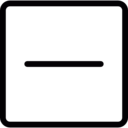 signs,line,square,maths,minus,minus sign